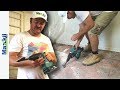 How to Remove Floor Tiles with 18v Hammer Drill