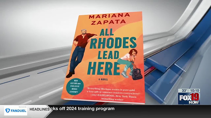 Mariana Zapata discussing and signing "All Rhodes Lead Here" at Joseph-Beth, Friday, February 2,...