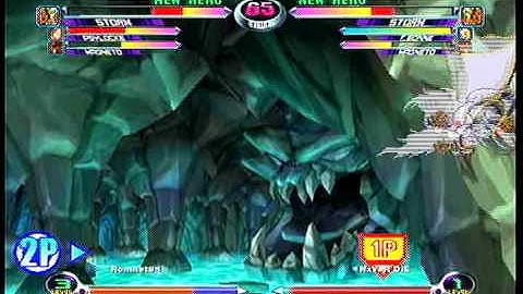 MvC2 Online (360): Brett (MSP) vs Nxver Die (MST) 3 .:10.26.09:.