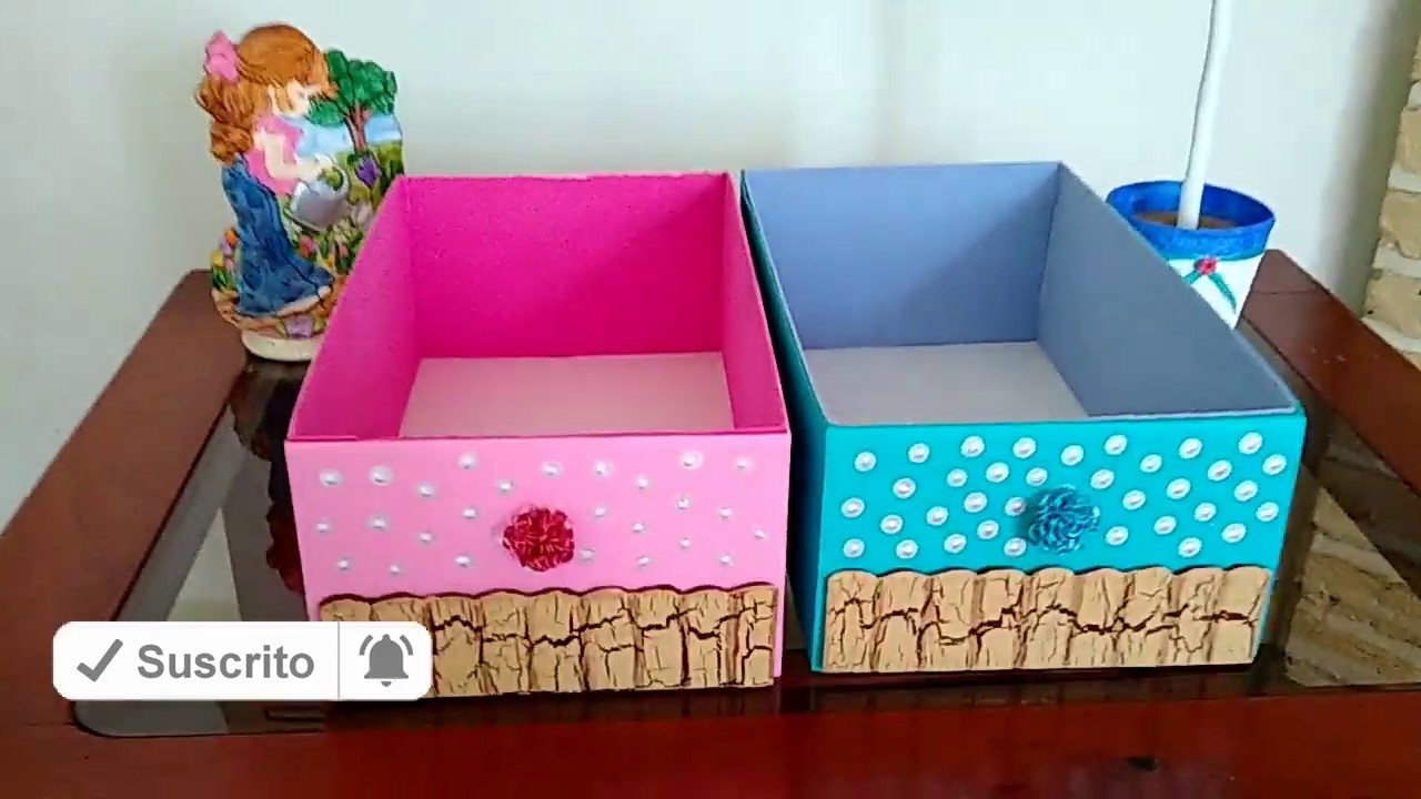 ♻️ CAJAS de ZAPATILLAS y ZAPATOS DECORADAS DECORAR CAJAS💕