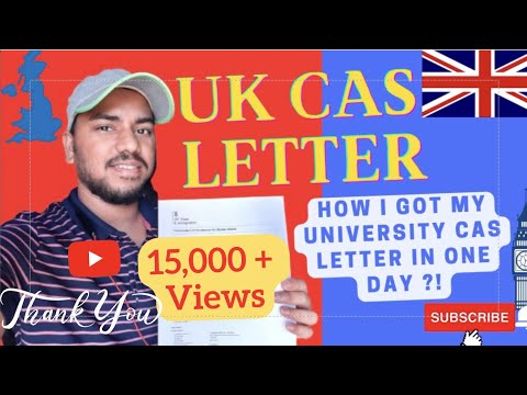 ?? UK CAS Letter ?| September 2022 Intake|Full Process Explained | How I got my CAS Letter in 1 day?