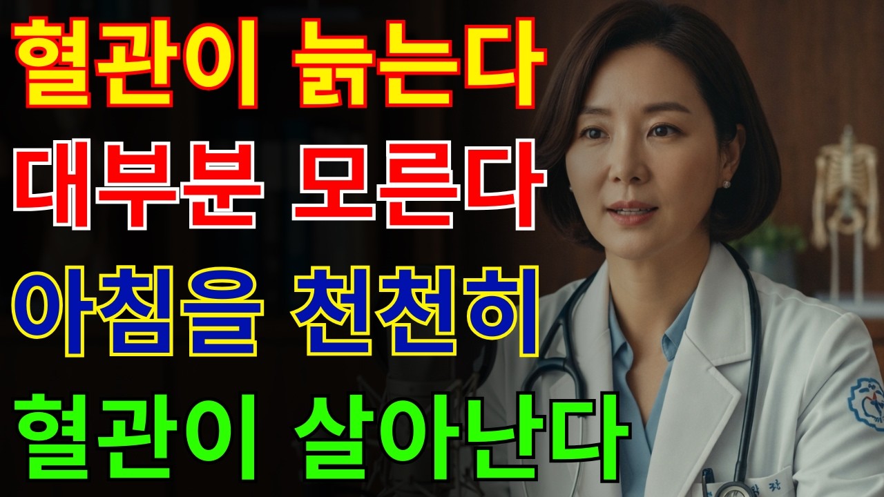 99%는 모르는 혈관 늙게 만드는 아침 행동 | 건강 | 혈관 | 노후 | 오디오북 |