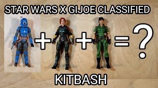 Star Wars X GiJoe Classified Female Kitbashing