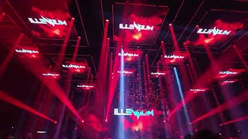 Zouk Nightclub Las Vegas Amazing Light Show - Illenium night - June 27, 2025- 1080p