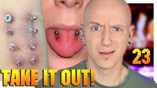 Reacting To Rejecting Piercings | Piercing Gone Wrong 23 | Roly Reacts