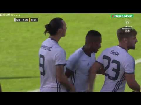 Zlatan Ibrahimovic scores