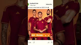 As Roma new kit 23/24??