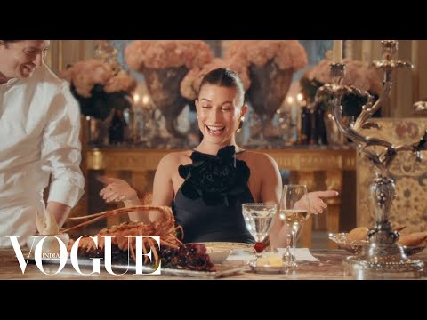 Hailey Bieber Eats 10 Traditional French Dishes - Mukbang | Vogue India
