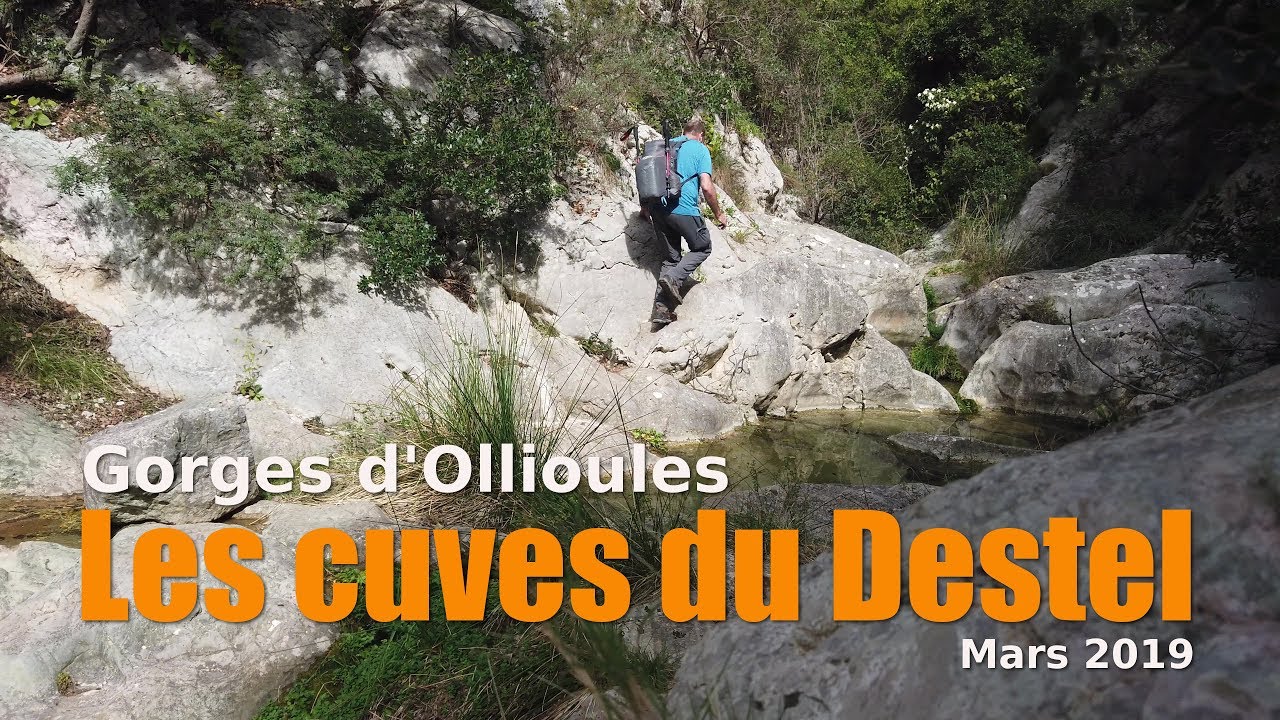 Gorges d'Ollioules - Les cuves du Destel - DJI Osmo Pocket - Ultralight  backpacking - YouTube