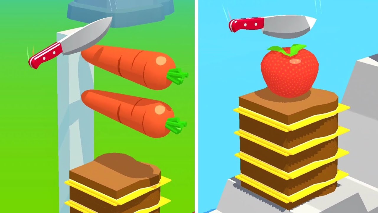Slice It All Gameplay! Satisfying and Relaxing ASMR Slicing Gameplay Video NEW UPDATE