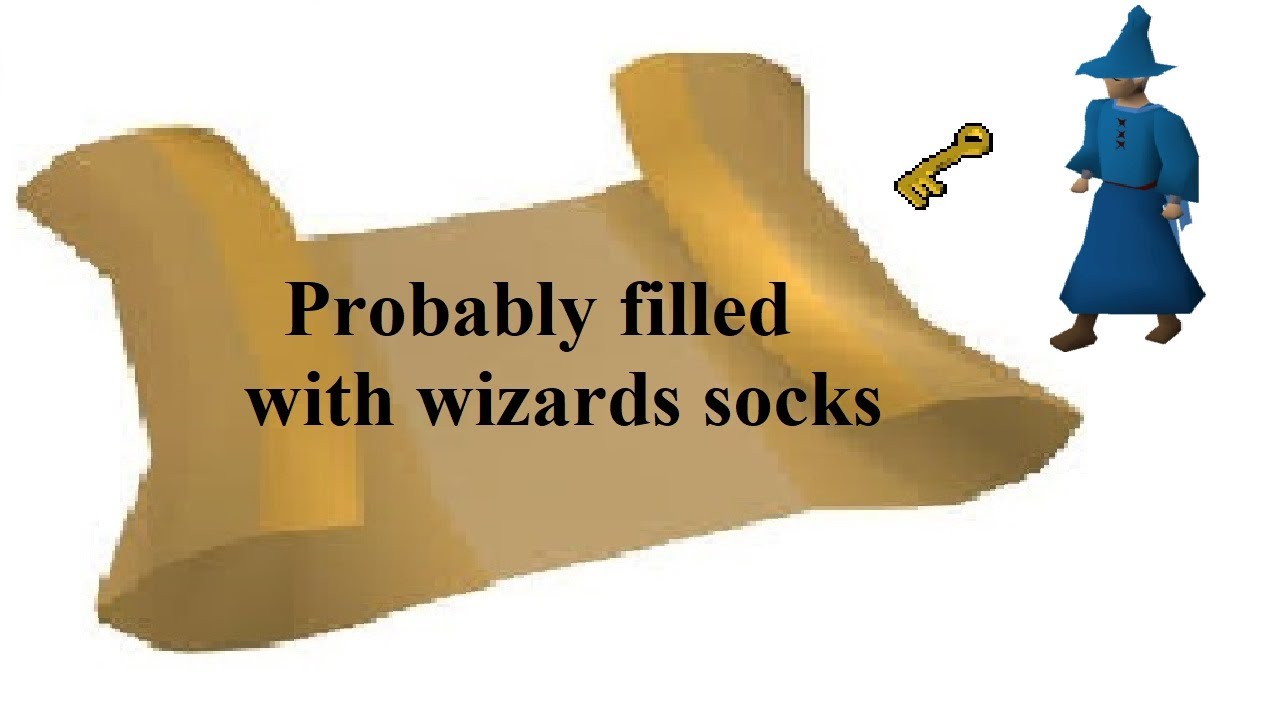 OSRS Clue | Probably filled with wizards socks | Quick