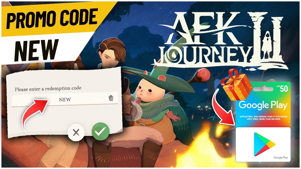 AFK Journey Codes 2024 April - How to redeem AFK Journey codes? - YouTube