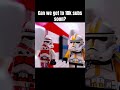 Clones being clones #starwars #legosets #lego #legostarwars #legotoys #buildingtoys  #stopmotion #yt