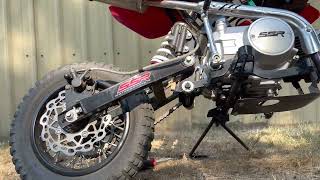 2017 SSR 125cc Pit Bike walk Around