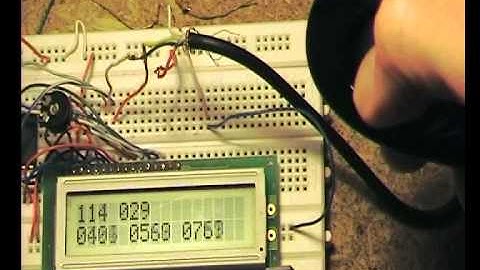 Wii Nunchuk on a microcontroller