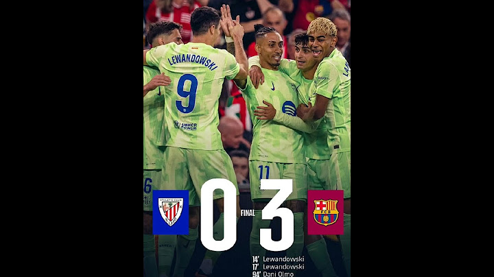 Barcelona vs Athletic club 😙