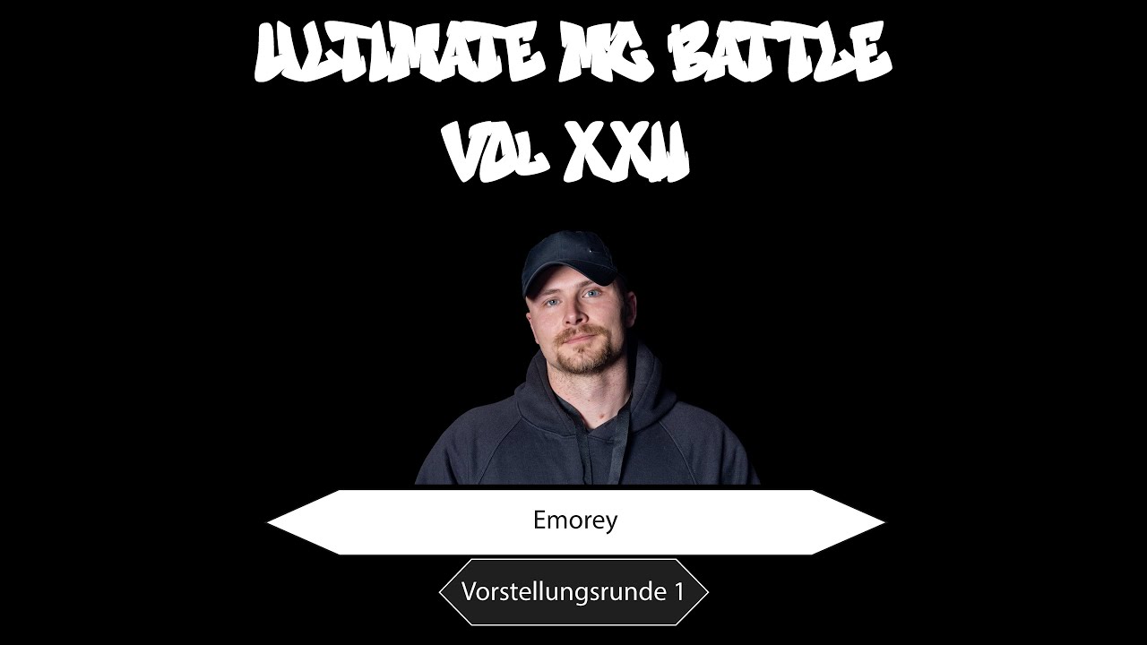 Emorey | Vorstellungsrunde 1 | Ultimate MC Battle XXII