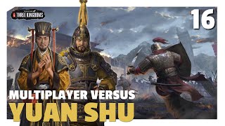 The Showdown Against Unbreakable Units | Yuan Shu Multiplayer Versus Let's Play E16 ft Calabath