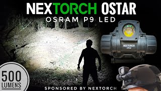 Nextorch Ostar Multi-Function High Performance Headlamp, Osram P9, 500Lm, 131M
