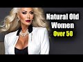Timeless elegance at 50 natural classy ageless allure woman over 50  attractively adorned  old