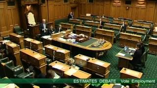 Estimates Debate - Vote Employment - 1st August, 2012 - Part 3