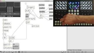 Max and Livid CNTRLR: making MIDI easy