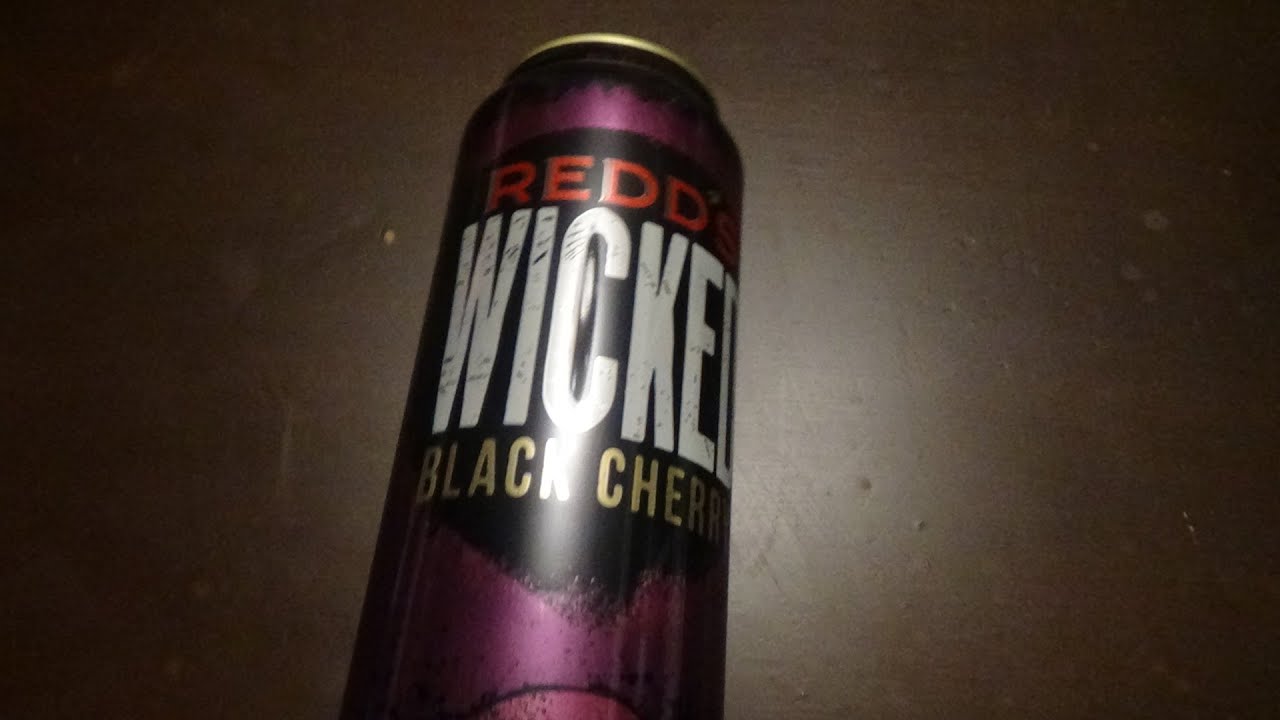 ASMR Drinking Redd's Wicked Black Cherry YouTube