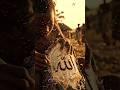 boy curving allah caligrapy on wood #allah #reels #arabic
