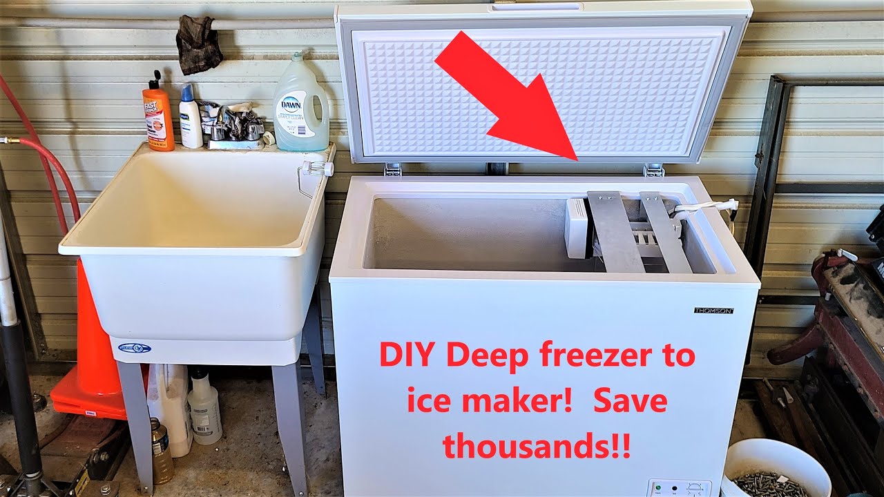 Homemade ice maker! SAVE thousands over a commercial ice maker 