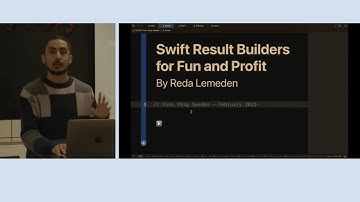 Swift Result Builders for Fun and Profit by Reda Lemeden