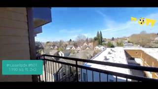 #russellpdx Virtual Tour 1190 sq. ft. 2x2