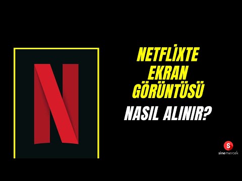 TÜM CİHAZLARDA GEÇERLİ NETFLİX EKRAN GÖRÜNTÜSÜ NASIL ALINIR?