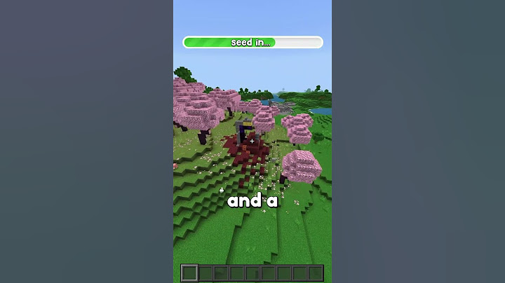 PERFECT SEED FOR YOUR NEXT WORLD!
