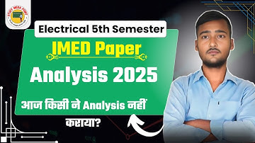 IMED Paper Analysis 2025||IMED Polytechnic 5th Semester||Study mega point