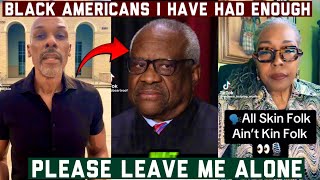 Clarence Thomas Begs Black Americans To Leave Him Alone As He Can’t Go Out Without Being Heckled 