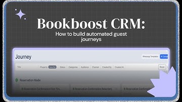 How to build automated guest journeys with Bookboost CRM