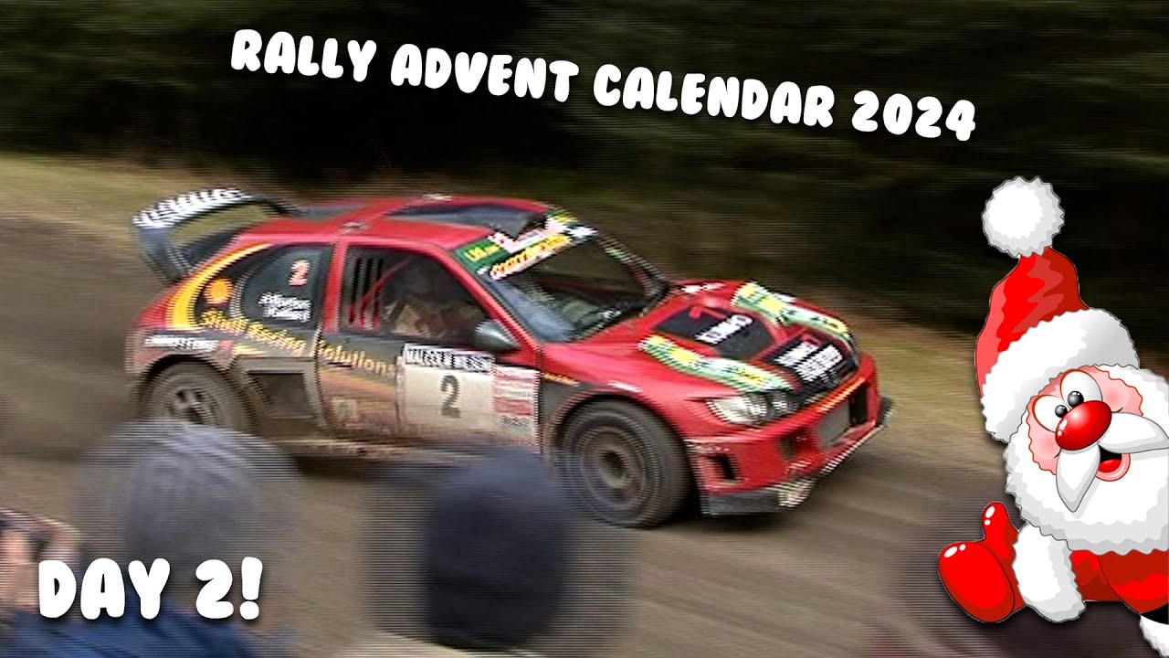 Christmas Rally Racing Rallying Advent Calendar! 2 Days until Christmas | Crash & Action - YouTube