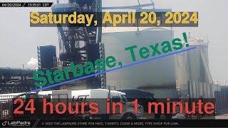 SpaceX Starship Launch Complex [04-20-2024] - Daily Time Lapse #timelapse #spacex #starship