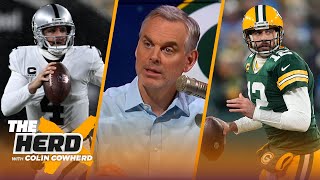 Aaron Rodgers to mull future on 'darkness retreat,' Derek Carr to visit Saints | NFL | THE HERD
