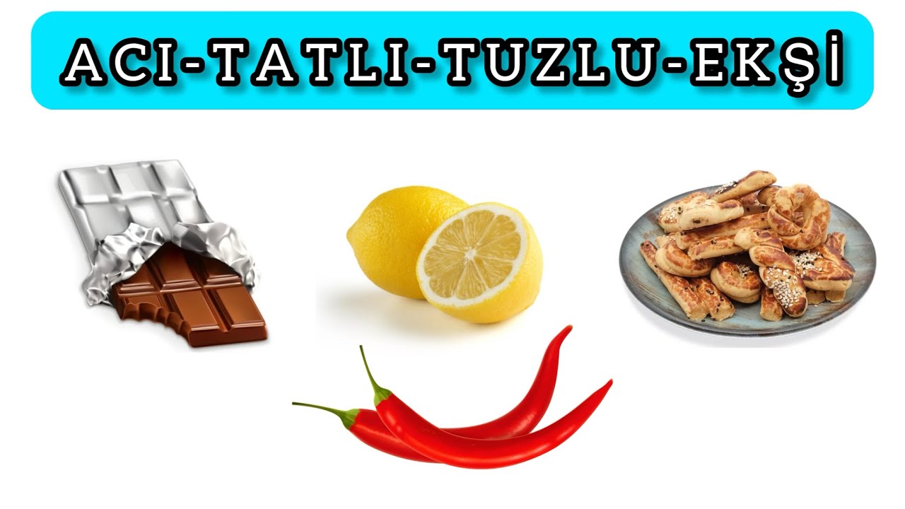 ACI-TATLI-TUZLU-EKŞİ KAVRAMLARI / TAT DENEYİ / DENEY ETKİNLİĞİ - YouTube