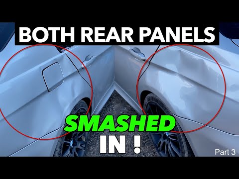 Paintless Dent Removal | How To Fix 2 Quarter Panels on a BMW | PDR