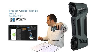 Shining 3D FreeScan Combo Tutorials Part 2 Calibration
