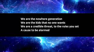 Rise Against - Nowhere Generation karaoke.
