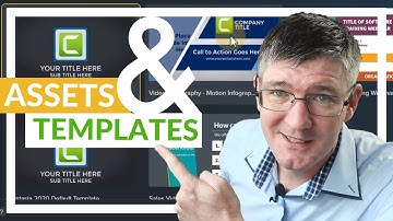 Templates and assets for amazing videos in Camtasia
