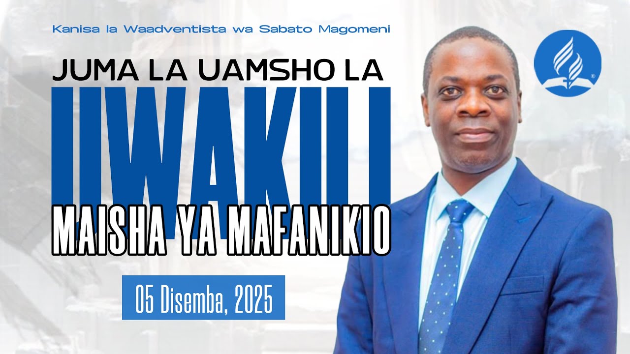JUMA LA UAMSHO LA  UWAKILI | MAISHA YA MAFANIKIO | PR. PAUL SEMBA | 05.12.2025