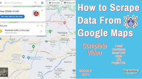 How To Scrape Data from Google Maps | Complete Video of Scrapping Data | Using Software