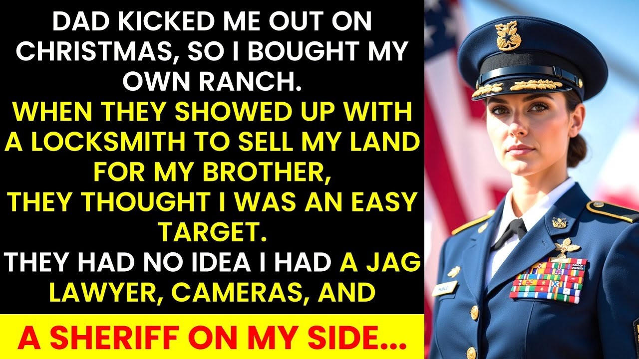 Dad Kicked Me Out On Christmas And Tried To Steal My Ranch He Never Expected The Sheriff To Show Up
