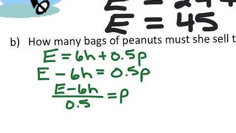 Grade 9 - Modelling word problems with algebra