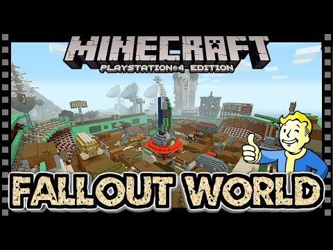 マイクラ、7days.フォールアウト4 MINECRAFT FALLOUT MASH UP | VAULT 13 / DIAMOND CITY [13] PS4