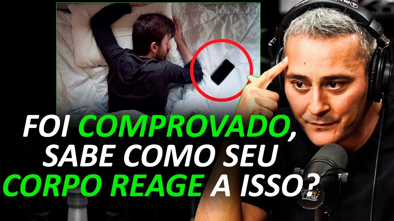 O PERIGO DE DORMIR COM CELULAR NA CAMA